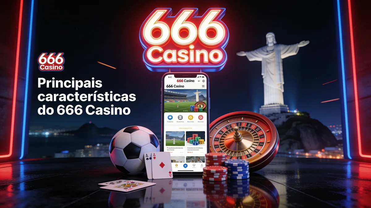 Principais características do 666 Casino — 666 casino no Brasil